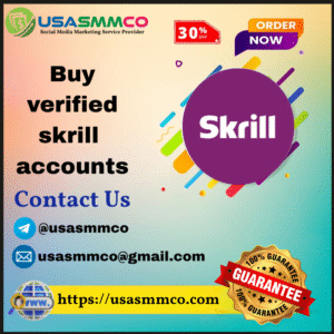 Buy Verified Skrill Accounts